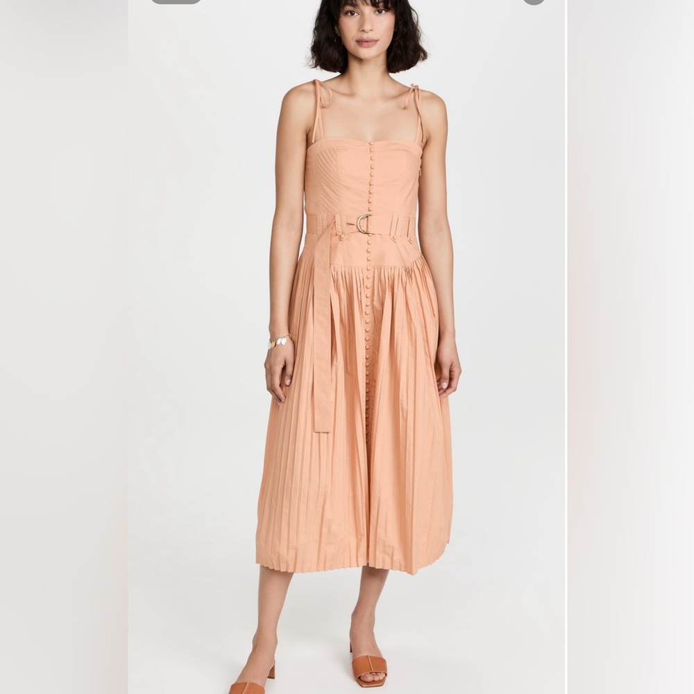 Ulla Johnson Cosette Belted Midi dress